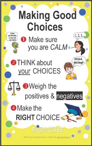 Making Good Choices Lesson
