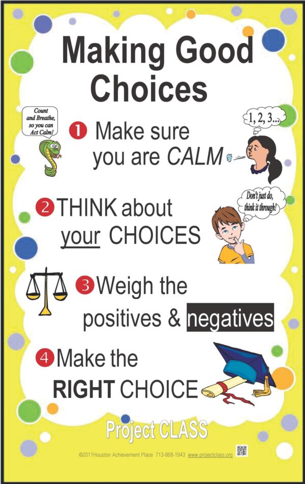 Making Good Choices Lesson