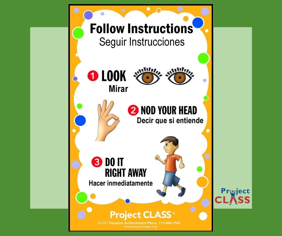 Seguir Instrucciones - Lección